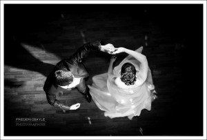 Ouverture du bal par les mariés au Pavillon Dauphine à Paris