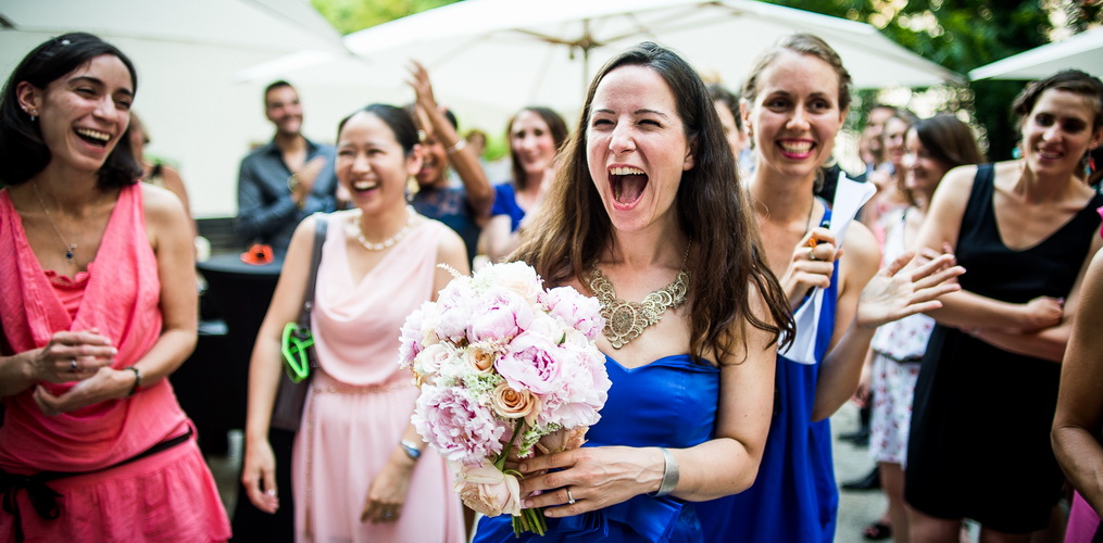 Lancé du bouquet de la mariée : Salons France-Amérique Paris