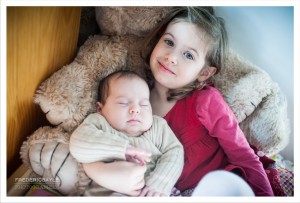photos de bébé avec sa grande soeur