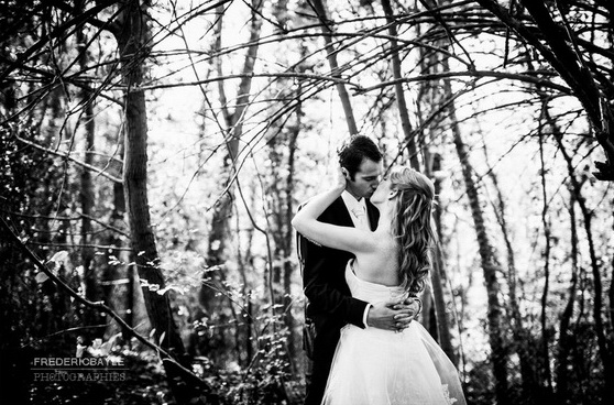 couple de mariés au Parc de Sceaux