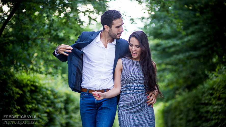 couple dansant dans le Parc du Château de Sceaux