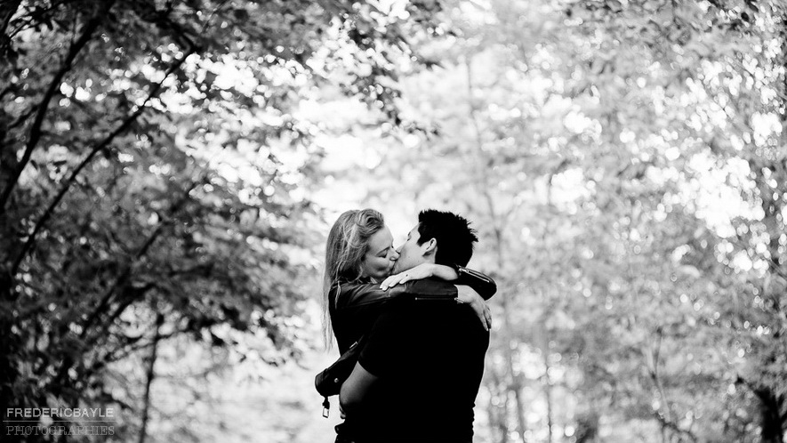 love session près de Paris avec couple d'amoureux