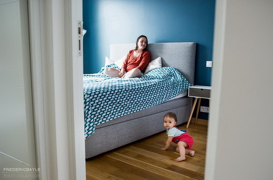 bébé avec sa maman après la naissance