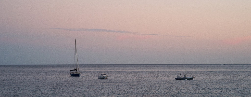 couché de soleil à Ajaccio pour un mariage en Corse au Domaine Lagnonu