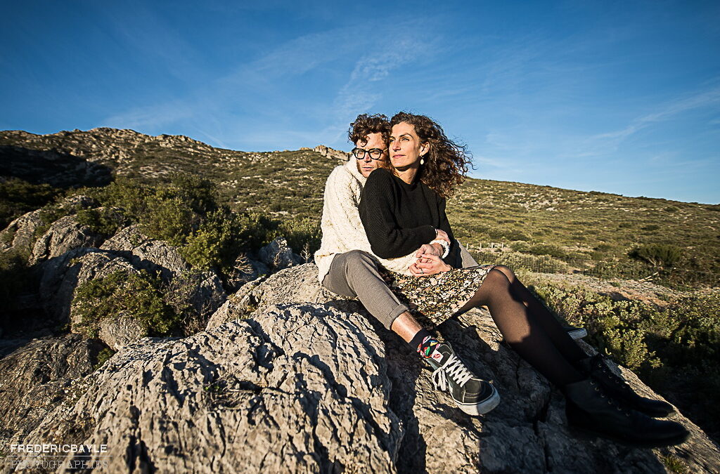 Photos de grossesse dans les Alpilles